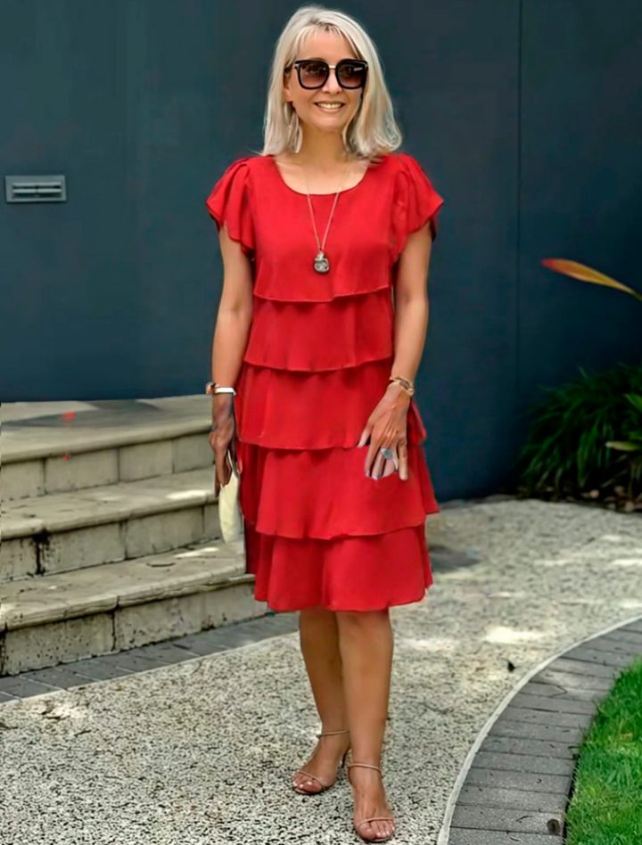 Ashfi – Šaty z volného šifónu