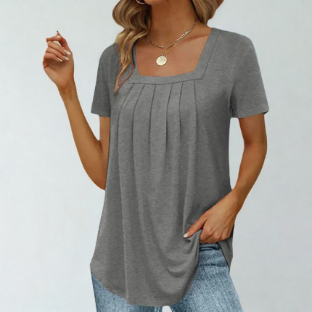 Adela - Elegantní top s krytím bříška